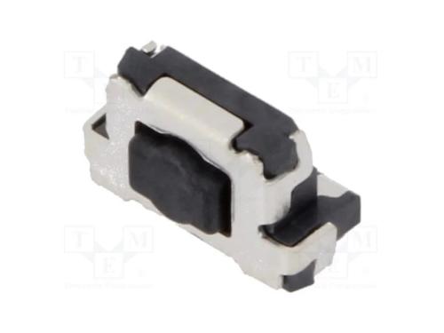 Microinterruptor TACT, SPST, Pos: 2, 0,05A/12VDC,.