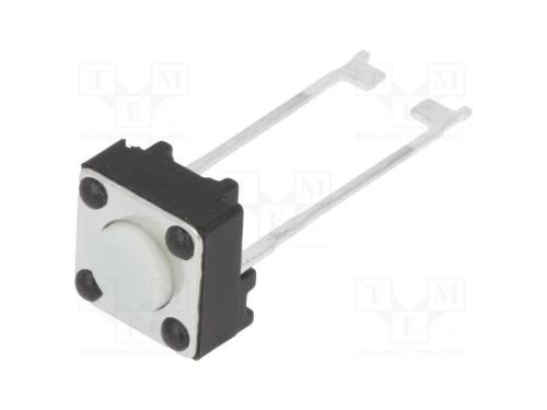 Microinterruptor TACT, SPST, Pos: 2, 0,05A/12VDC,.
