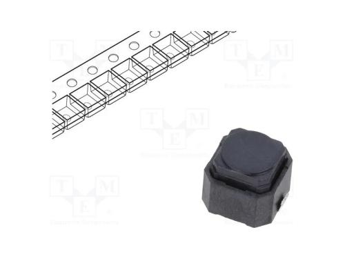 Microinterruptor TACT, SPST, Pos: 2, 0,05A/12VDC,.