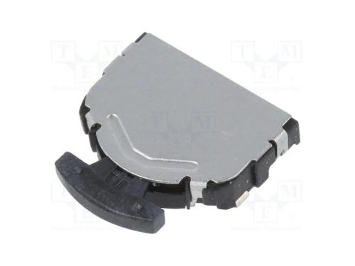 Microinterruptor TACT, Pos: 2, 0,01A/5VDC, SMT, n.