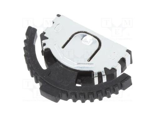 Microinterruptor TACT, Pos: 2, 0,01A/5VDC, SMT, n.