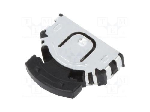 Microinterruptor TACT, Pos: 2, 0,01A/5VDC, SMT, n.