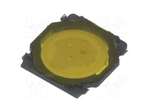 Microinterruptor TACT, Pos: 2, 0,05A/12VDC, SMT, .
