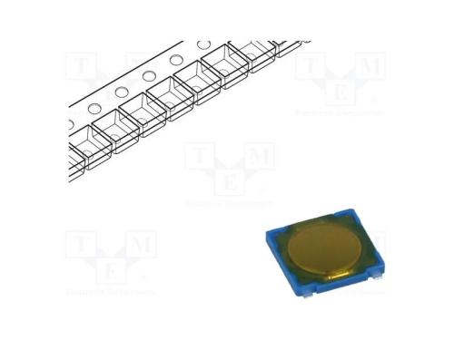 Microinterruptor TACT, SPST-NO, Pos: 2, 0,05A/12V.