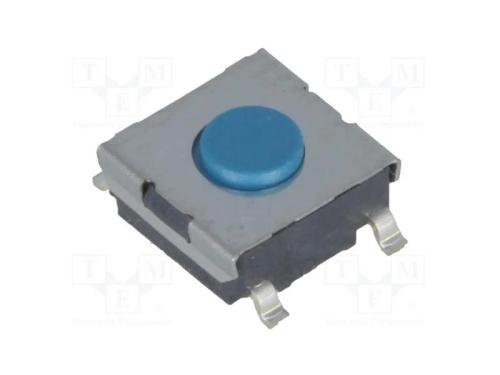 Microinterruptor TACT, SPST-NO, Pos: 2, 0,05A/24V.