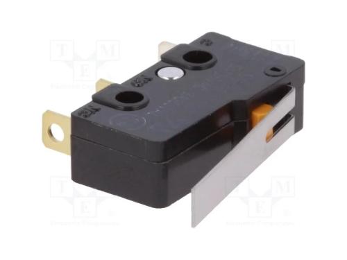 Microinterruptor SNAP ACTION, 5A/250VAC, com alav.