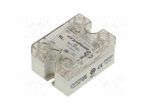 Relé: semicondutores, Ucoma: 90÷280VAC, 50A, 24÷2.