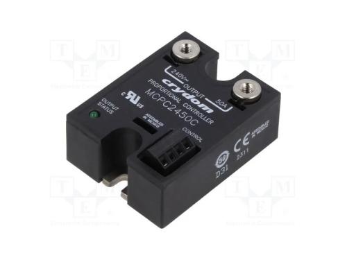 Relé: Semicondutores, Ucoma: 8÷32vdc, 50a, 180÷280vac, No Painel