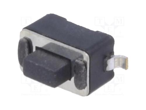 Microinterruptor TACT, SPST-NO, Pos: 2, 0,05A/12V.