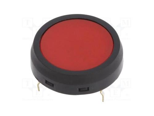 Microinterruptor TACT, SPST-NO, Pos: 2, 0,05A/24V.