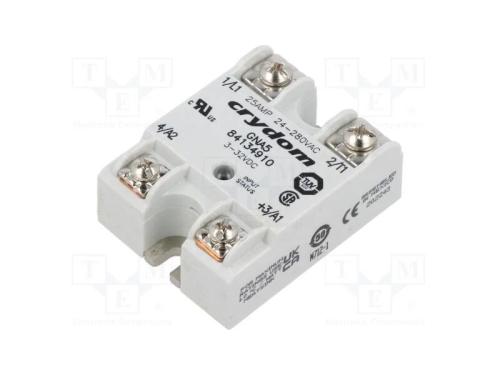 Relé: Semicondutores, Ucoma: 3÷32vdc, 25a, 24÷280vac, No Painel