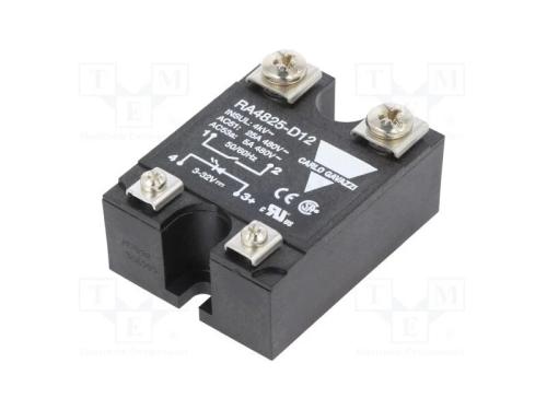 Relé: Semicondutores, Ucoma: 3÷32vdc, 25a, 42÷530vac, -20÷70c