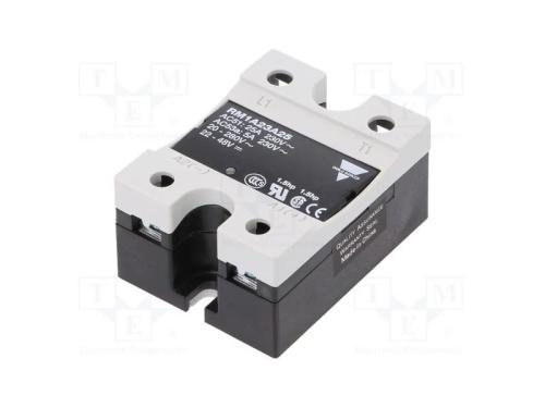 Relé: Semicondutores, Ucoma: 20÷280vac,22÷48vdc, 25a, 24÷265vac