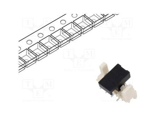Tomada, fio-placa, macho, PIN: 8, 1,27mm, SMT, Pi.