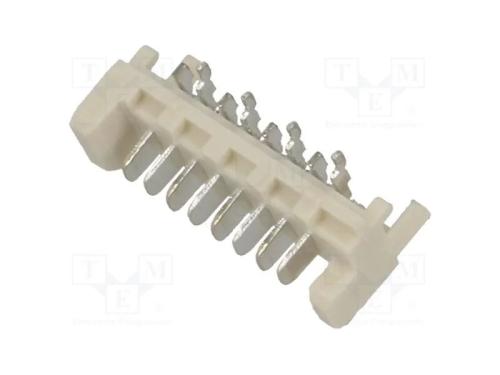 Tomada, fio-placa, macho, PIN: 8, 1,27mm, SMT, Pi.