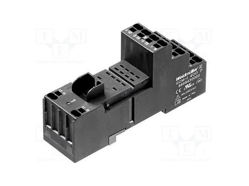 Base, PIN: 8, 12A, 240VAC, H: 48mm, W: 28mm, para.