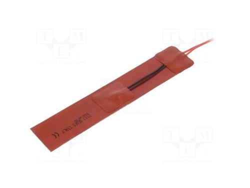 Tapete de Aquecimento, Silicone, 210x40mm, 230v, 176w, -30÷180c