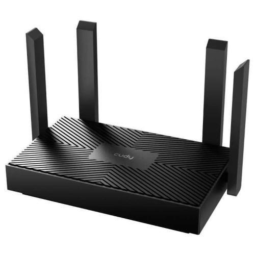 Router Wireless Ax1500 Wr1500 Dual-Band Wi-Fi 6 Preto - Cudy