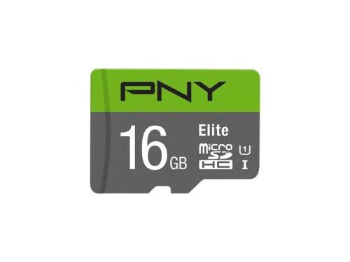 Cartão de Memória Microsdhc 16gb Classe 10 + Adaptador - Pny