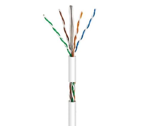 Cabo de Rede Utp Cat6 Cca Rígido 1000m Branco