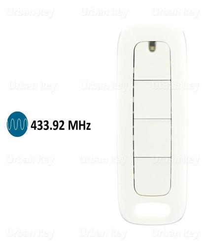 Emissor Gi Bi Di Mako 433 Mhz 4 Canais