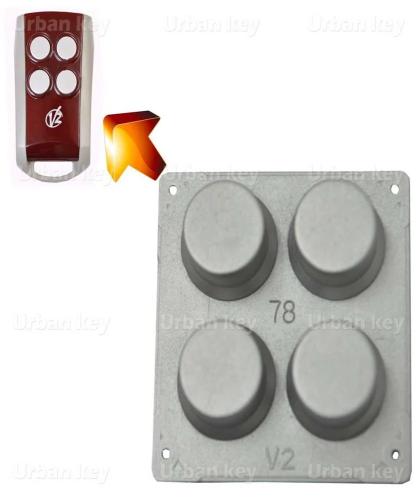 Botoes Borracha Para Emissor V2 Phoenix 4