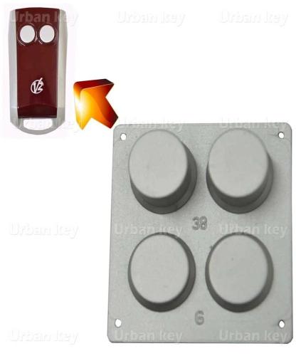 Botoes Borracha Para Emissor V2 Phoenix 2