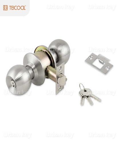 Fechadura 8700 Tubular Com Chave Inox