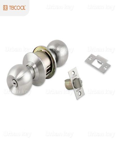 Fechadura 8710 Tubular Sem Chave Inox