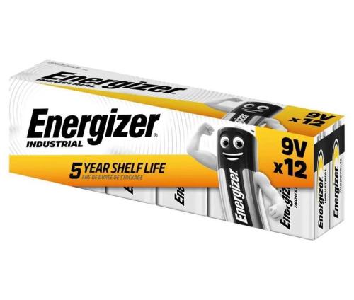 Pila Alcalina Energizer Industrial 9v/6lr61