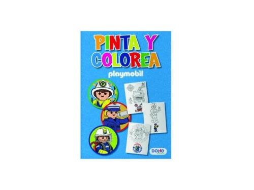 Livros de Colorear A4 - Playmobil - Modelo Police