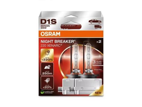 Osram D1s Xenarc Night Breaker 220 - 3-Year Warranty