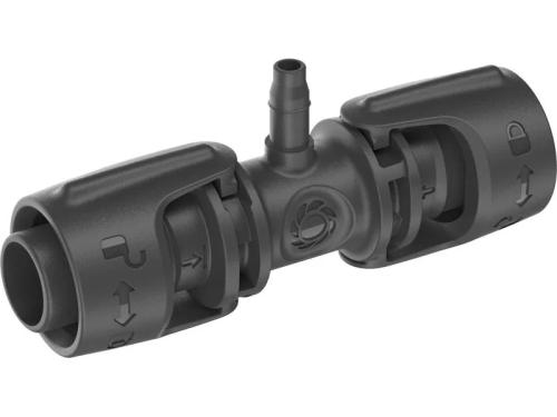 Peça em T do sistema Micro-Drip 4,6 mm (3/16")