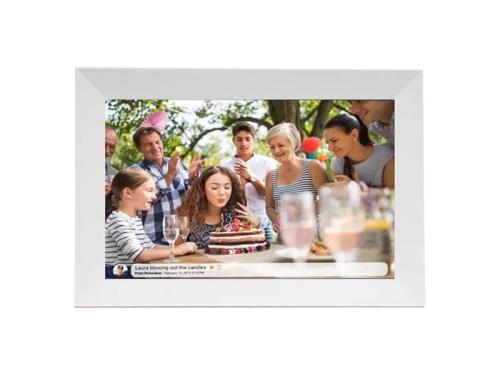Moldura Digital Denver Frameo PFF-1024 MK2 Branco