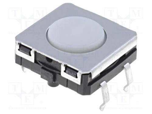 Microinterruptor TACT, SPST-NO, Pos: 2, 0,05A/24V.