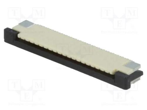 Conector: FFC/FPC, horizontais, PIN: 20, contacto.