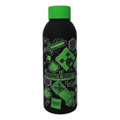 Water Bottle 500 Ml Mc00011 Minecraft Kids Licensing