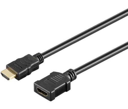Liga&ccedil;&atilde;o Hdmi 20b 4k Macho - F&ecirc;mea 1,5m