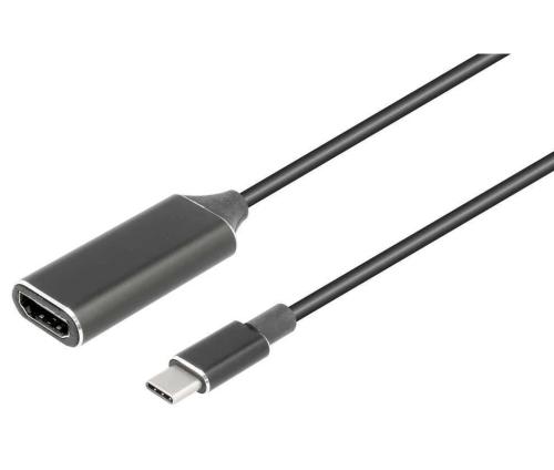 Conexión Usb C 3.1 Macho a Hdmi Hembra 4k a 30hz .