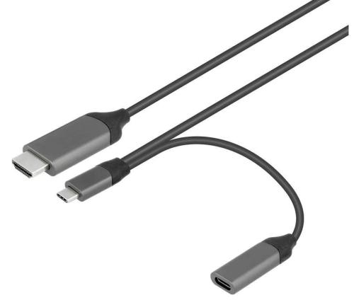 Conexión Usb C 3.1 Macho Y Hembra a Hdmi 4k