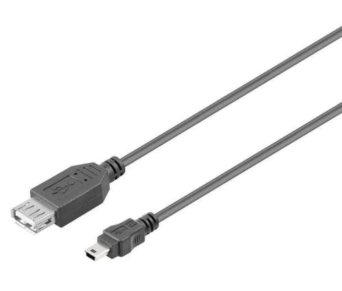 Conexión Usb-A 2.0 Hembra - Mini Usb Macho
