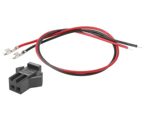 Conector Aéreo Hembra, 2 Pines
