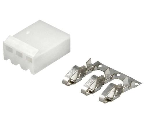 Conector Aéreo Hembra Molex 3 Ctos.