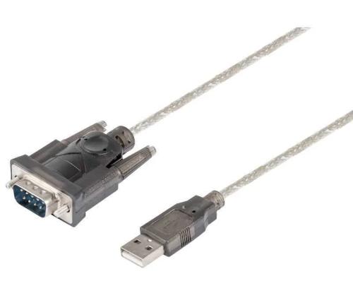 Conexión Usb-A 2.0 Macho a Puerto Serie Rs232 Mac.