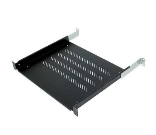 TRITON 19" SHELF 1U 750MM 80KG PLASTIC BLACK