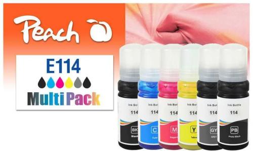 PEACH 321706 TINTEIRO 6 UNIDADE(S) COMPATÍVEL REN.
