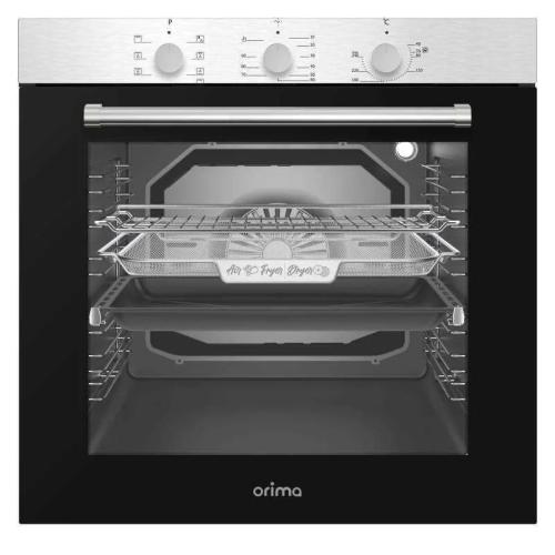 Multifunction Built-In Oven Or-80-Afmx 80l 2500w (Black/Inox) - Orima