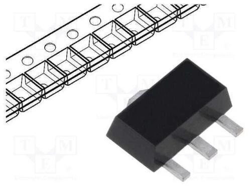 Trans&iacute;stor: P-Mosfet; Unipolar; -500v; -160ma; Idm: -0,8a; 1,6w