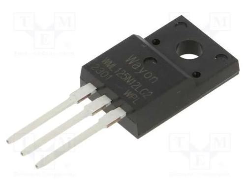 Trans&iacute;stor: N-MOSFET, unipolar, TO220FP
