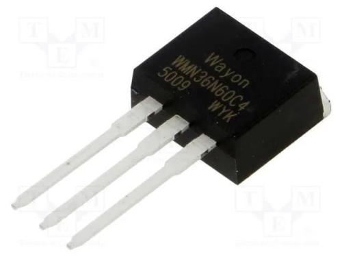 Transístor: N-Mosfet; Wmos C4; Unipolar; 600v; 20a; Idm: 100a; 277w